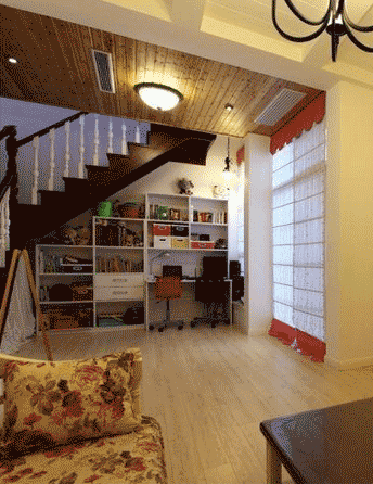 仿木紋PVC地板，地下室地板